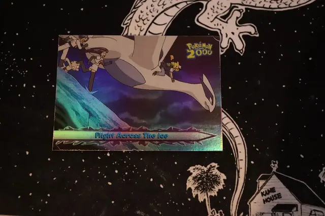 Flight Across The ice [Rainbow Foil] #54 - Pokemon 2000 Topps Movie