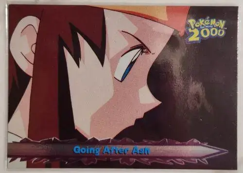 Going After Ash [Foil] #28 - Pokemon 2000 Topps Movie
