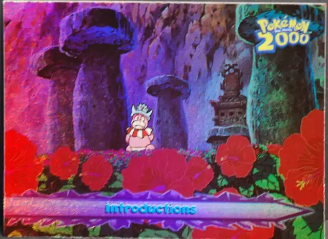 Introductions [Rainbow Foil] #13 - Pokemon 2000 Topps Movie