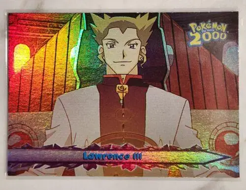 Lawrence III [Rainbow Foil] #14 - Pokemon 2000 Topps Movie