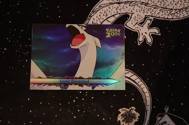 Lugia Revealed [Rainbow Foil] #44 - Pokemon 2000 Topps Movie