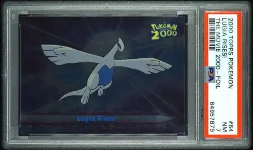 Lugia Rises [Foil] #64 - Pokemon 2000 Topps Movie