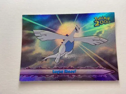 Lugia Rises [Rainbow Foil] #64 - Pokemon 2000 Topps Movie