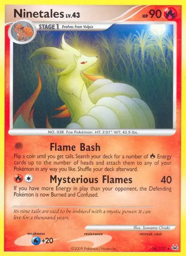 Ninetales - Pokemon Platinum #36