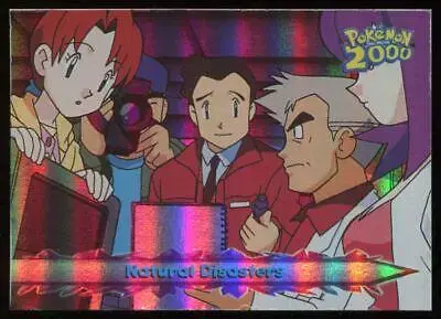 Natural Disasters [Rainbow Foil] #37 - Pokemon 2000 Topps Movie