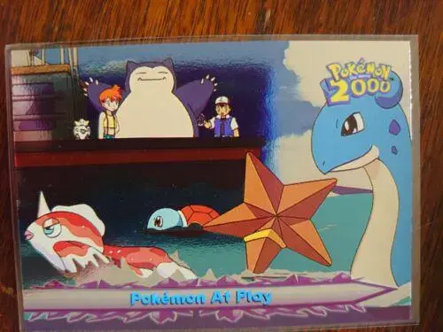 Pokemon At Play [Foil] #18 - Pokemon 2000 Topps Movie