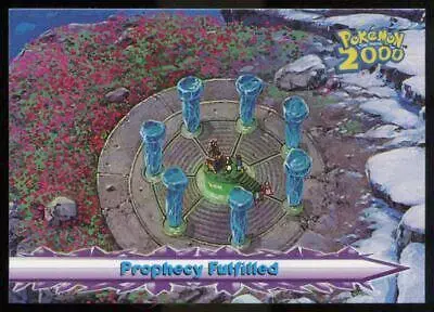 Prophecy Fulfilled [Foil] #62 - Pokemon 2000 Topps Movie