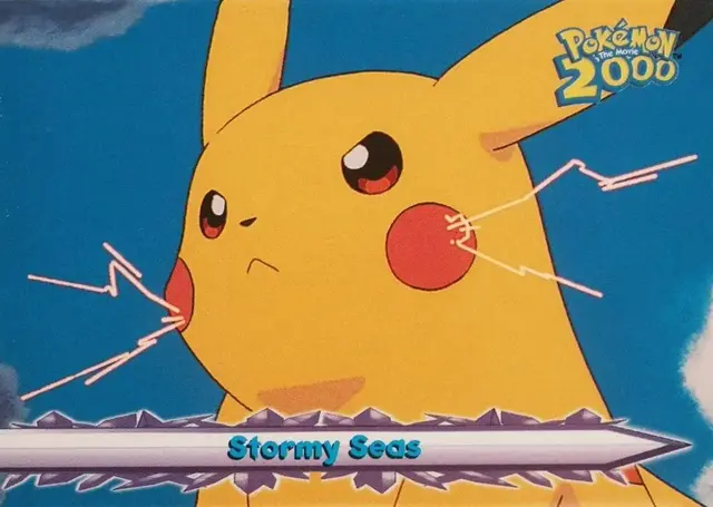 Stormy Seas [Foil] #19 - Pokemon 2000 Topps Movie