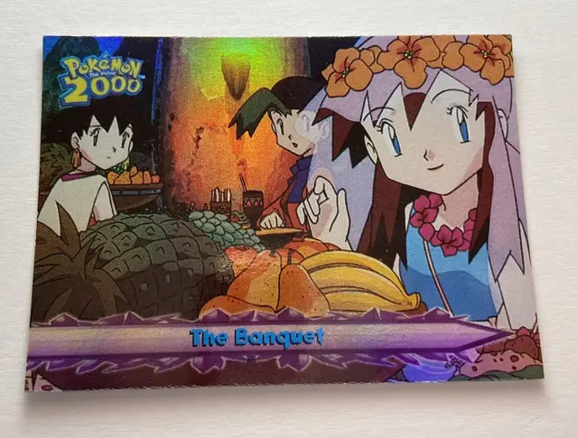 The Banquet [Rainbow Foil] #26 - Pokemon 2000 Topps Movie