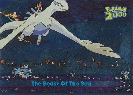 The Beast of the Sea [Foil] #66 - Pokemon 2000 Topps Movie