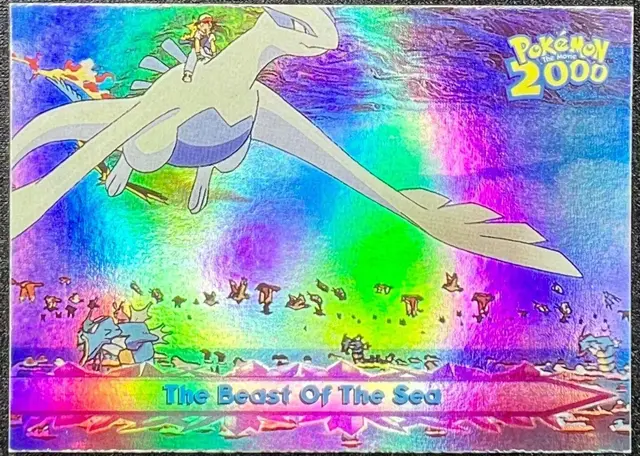 The Beast of the Sea [Rainbow Foil] #66 - Pokemon 2000 Topps Movie