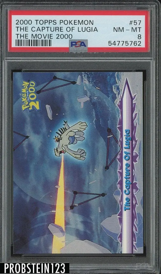 The Capture of Lugia #57 - Pokemon 2000 Topps Movie