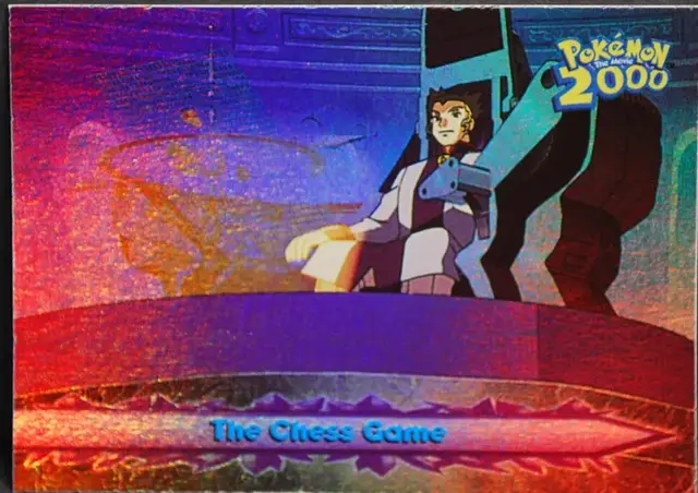The Chess Game [Rainbow Foil] #15 - Pokemon 2000 Topps Movie