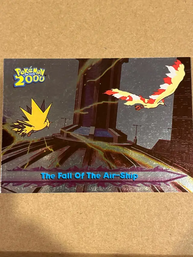 The Fall of the Air-Ship [Foil] #40 - Pokemon 2000 Topps Movie