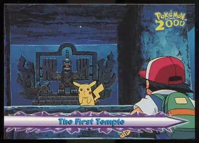 The First Temple [Foil] #32 - Pokemon 2000 Topps Movie
