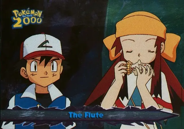 The Flute [Foil] #61 - Pokemon 2000 Topps Movie