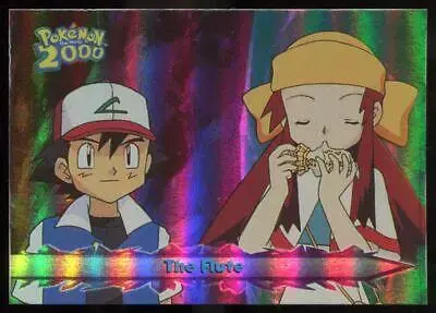The Flute [Rainbow Foil] #61 - Pokemon 2000 Topps Movie