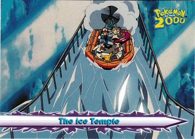 The Ice Temple #51 - Pokemon 2000 Topps Movie