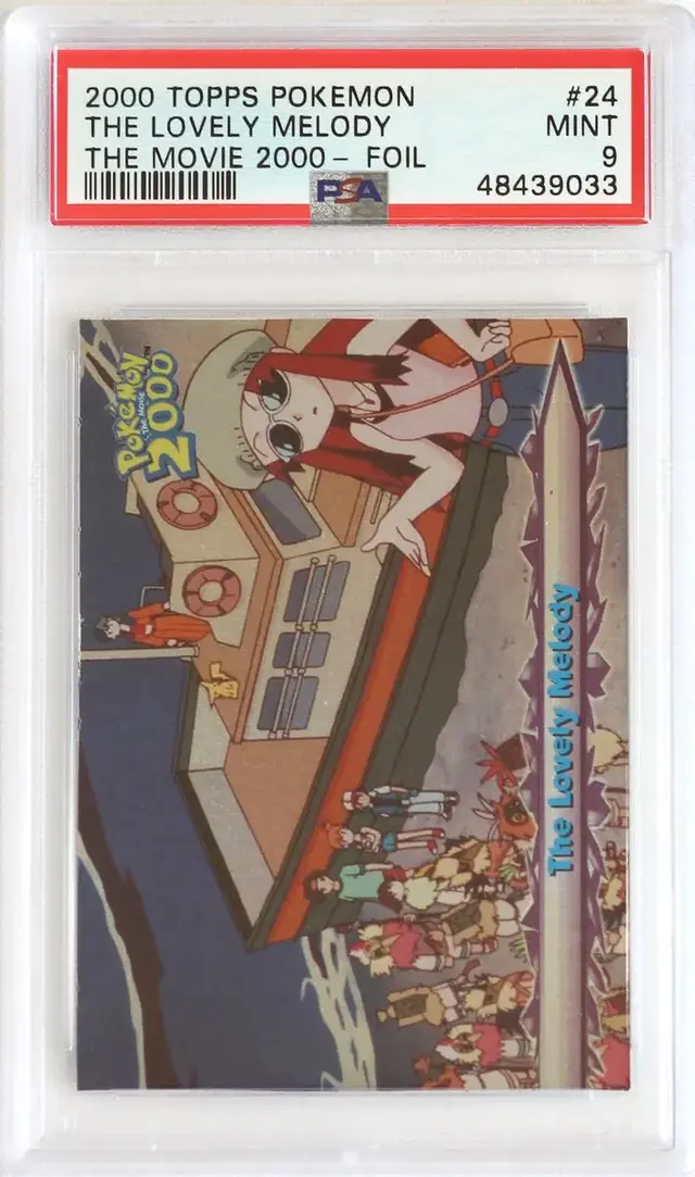 The Lovely Melody [Foil] #24 - Pokemon 2000 Topps Movie