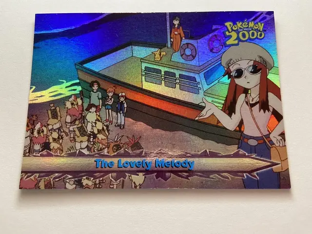 The Lovely Melody [Rainbow Foil] #24 - Pokemon 2000 Topps Movie