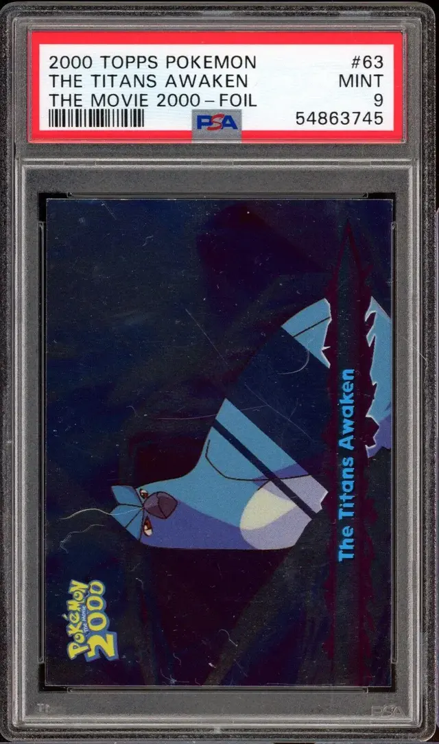 The Titans Awaken [Foil] #63 - Pokemon 2000 Topps Movie