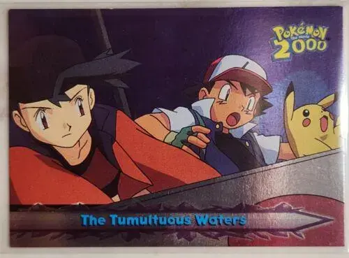 The Tumultuous Waters [Foil] #30 - Pokemon 2000 Topps Movie