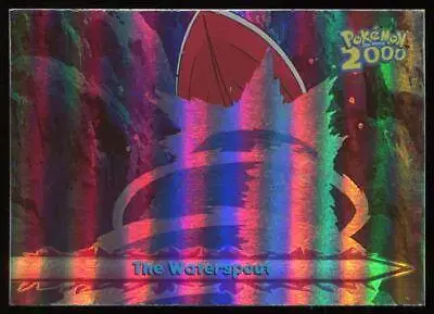 The Waterspout [Rainbow Foil] #42 - Pokemon 2000 Topps Movie