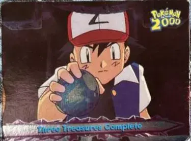 Three Treasures Complete [Foil] #60 - Pokemon 2000 Topps Movie