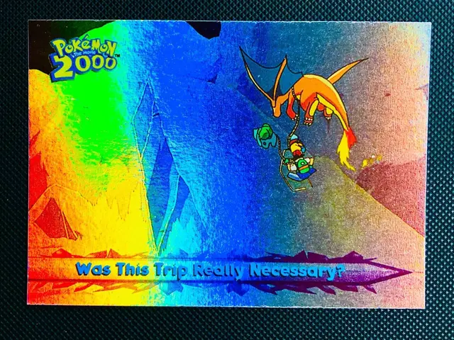 Was This Trip Really Necessary [Rainbow Foil] #49 - Pokemon 2000 Topps Movie