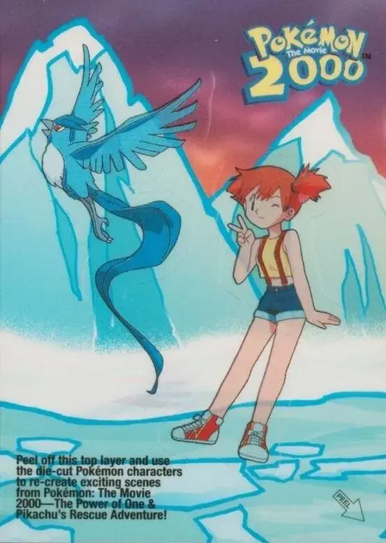Articuno #2 - Pokemon 2000 Topps Movie Sticker