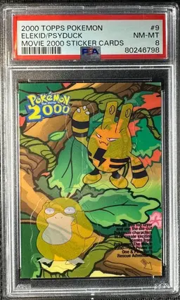 Elekid #9 - Pokemon 2000 Topps Movie Sticker