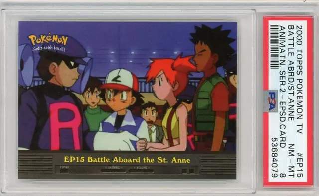 Battle Aboard the St. Anne #EP15 - Pokemon 2000 Topps TV