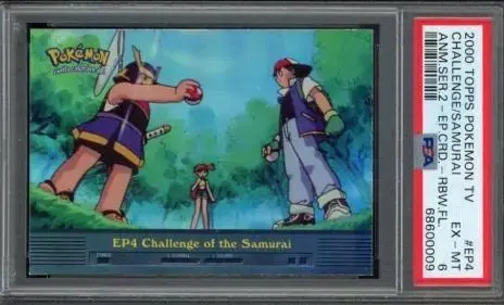 Challenge of the Samurai [Rainbow Foil] #EP4 - Pokemon 2000 Topps TV
