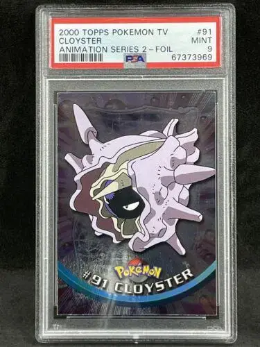 Cloyster [Foil] #91 - Pokemon 2000 Topps TV