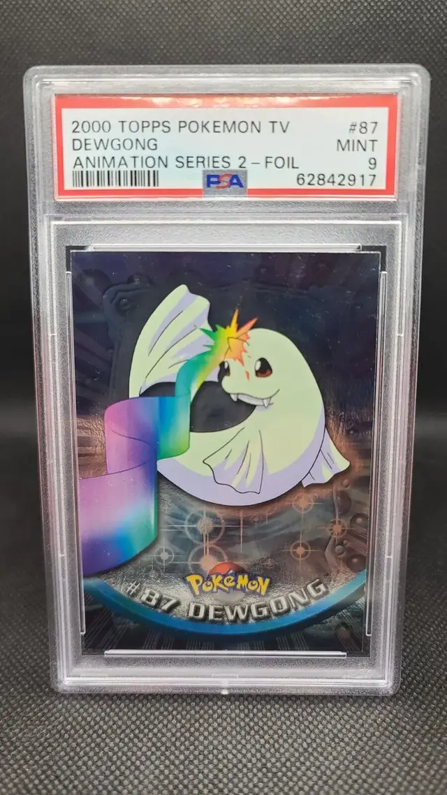 Dewgong [Foil] #87 - Pokemon 2000 Topps TV
