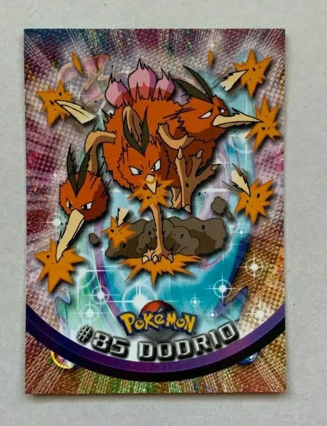 Dodrio #85 - Pokemon 2000 Topps TV