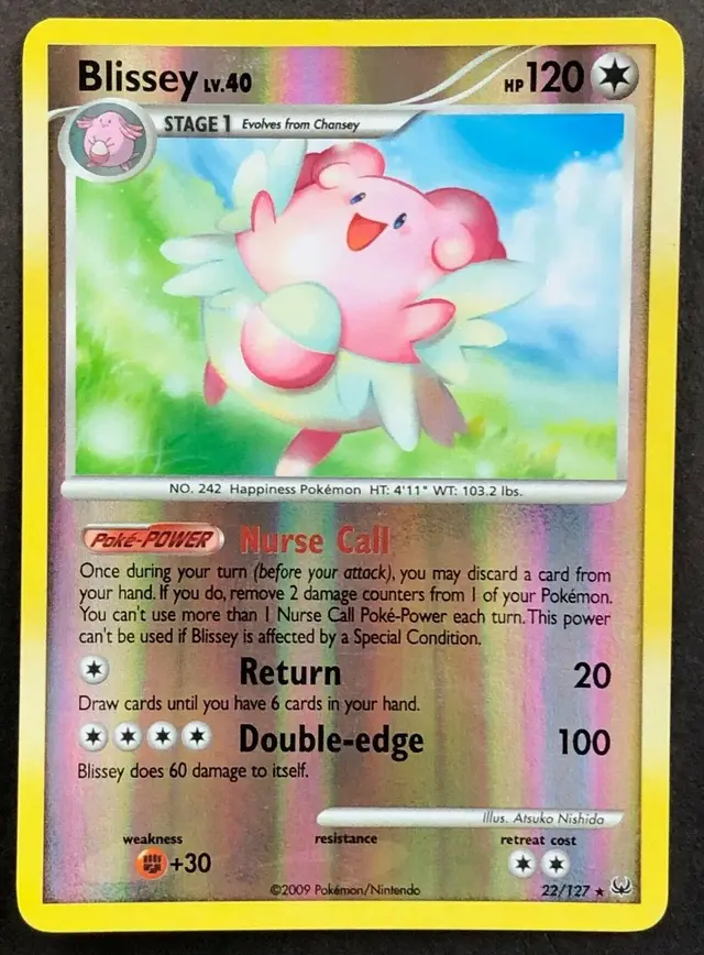 Blissey [Reverse Holo] - Pokemon Platinum #22