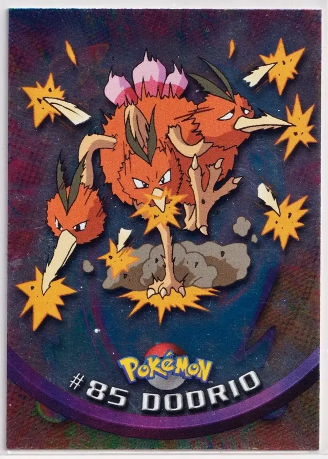 Dodrio [Foil] #85 - Pokemon 2000 Topps TV