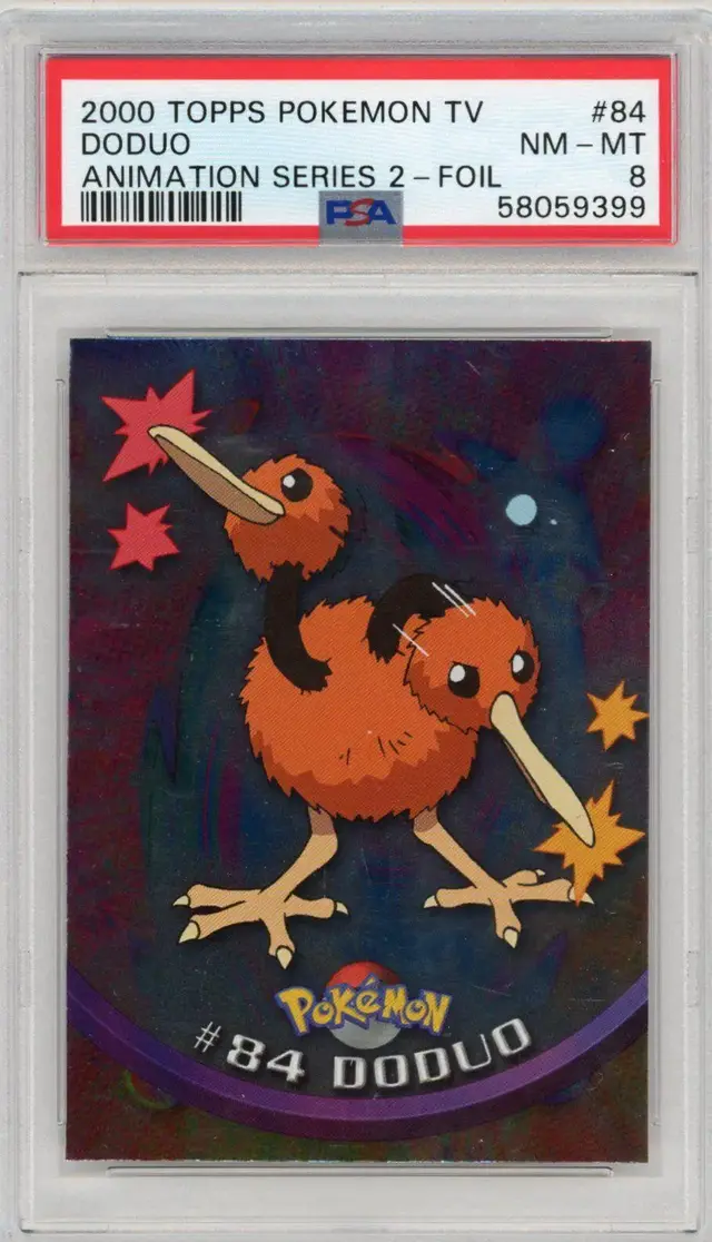 Doduo [Foil] #84 - Pokemon 2000 Topps TV