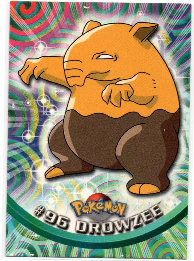 Drowzee #96 - Pokemon 2000 Topps TV