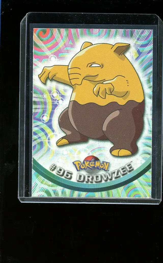 Drowzee [Foil] #96 - Pokemon 2000 Topps TV
