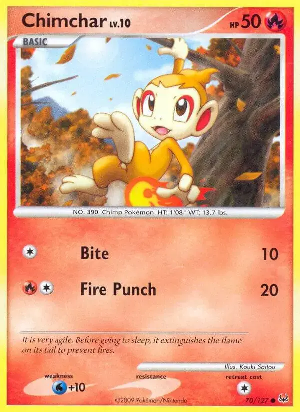 Chimchar - Pokemon Platinum #70