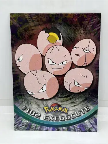 Exeggcute [Foil] #102 - Pokemon 2000 Topps TV