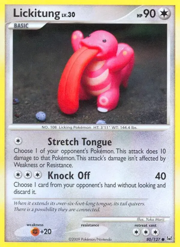 Lickitung - Pokemon Platinum #80