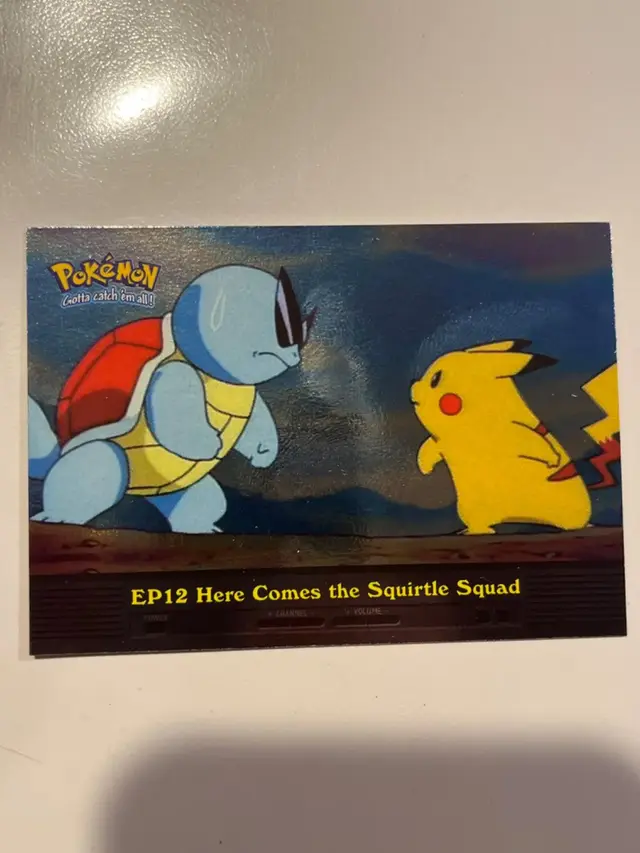 Here Comes the Squirtle Squad [Foil] #EP12 - Pokemon 2000 Topps TV