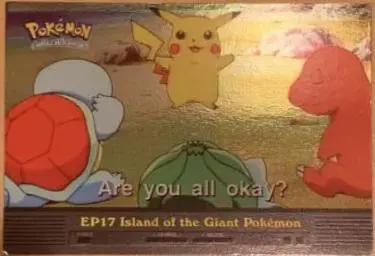Island of the Giant Pokemon [Foil] #EP17 - Pokemon 2000 Topps TV