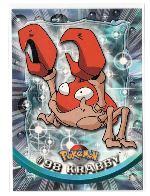 Krabby #98 - Pokemon 2000 Topps TV