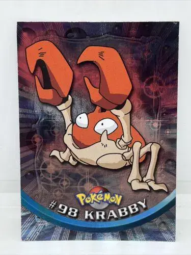 Krabby [Foil] #98 - Pokemon 2000 Topps TV