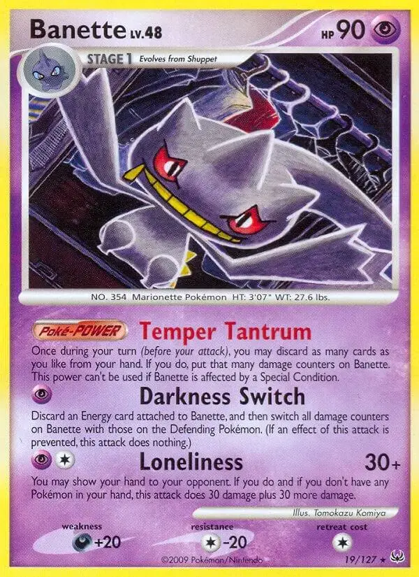 Banette - Pokemon Platinum #19