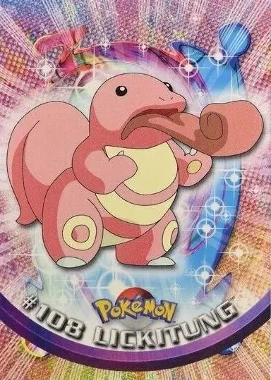 Lickitung #108 - Pokemon 2000 Topps TV